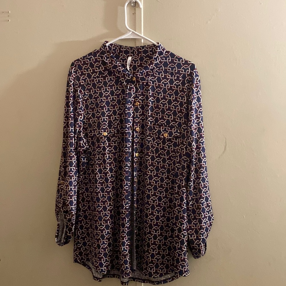Long sleeve button down shirt